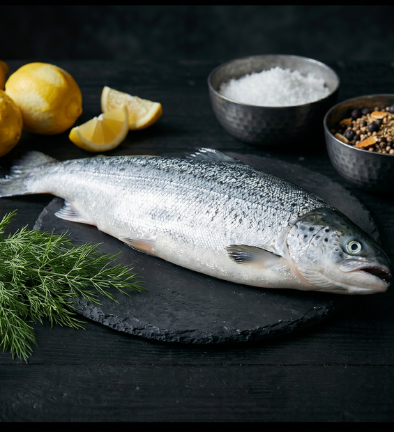Loch Duart Salmon Whole G/G image